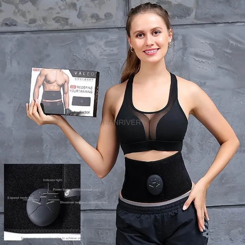 Smart belt Beauty abdominal shaping EMS abdominal training abdominal muscle charging pulse fitness waist guard belt