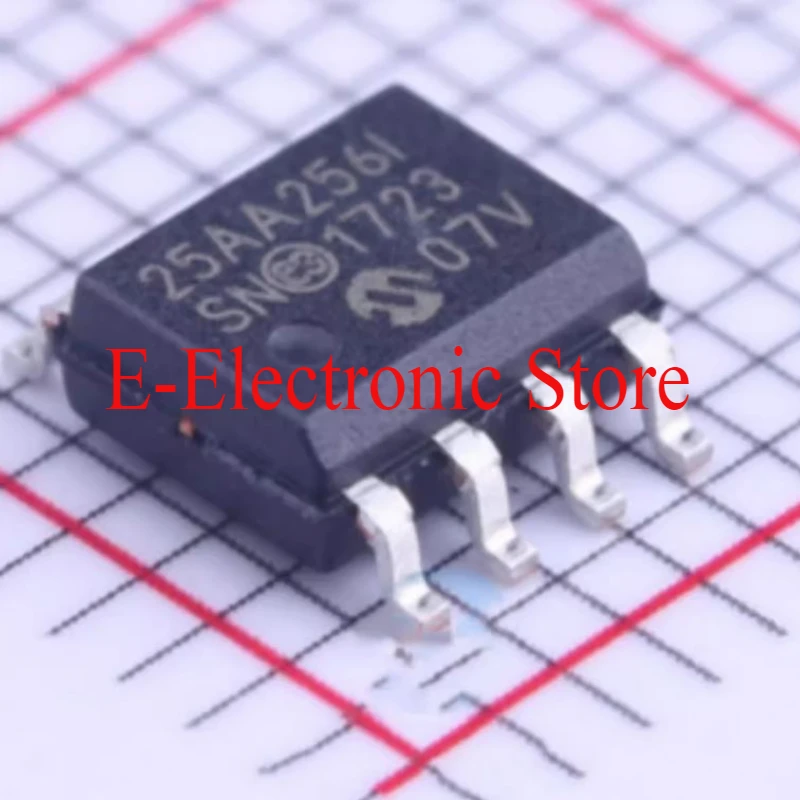 

10PCS/LOT 25AA256T-I/SN 25AA256I SOP8 256K SPI Bus Serial EEPROM