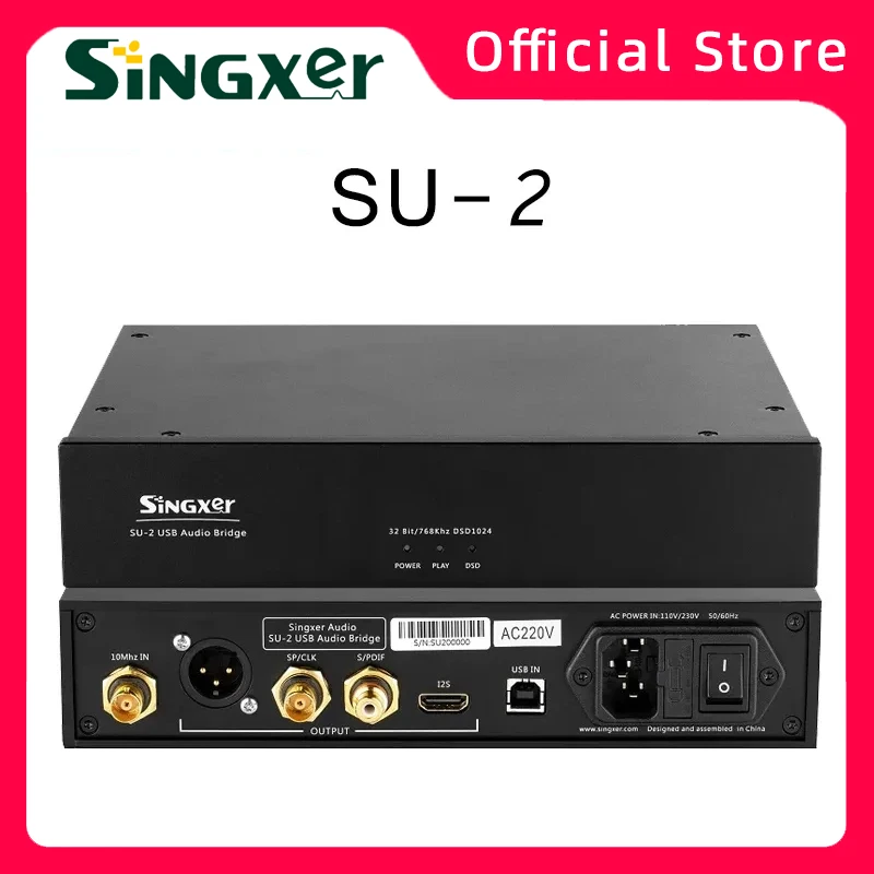 Singxer SU-2 DSD1024 USB Digital Interface Femtosecond Clock Interface Audio Interface SU2