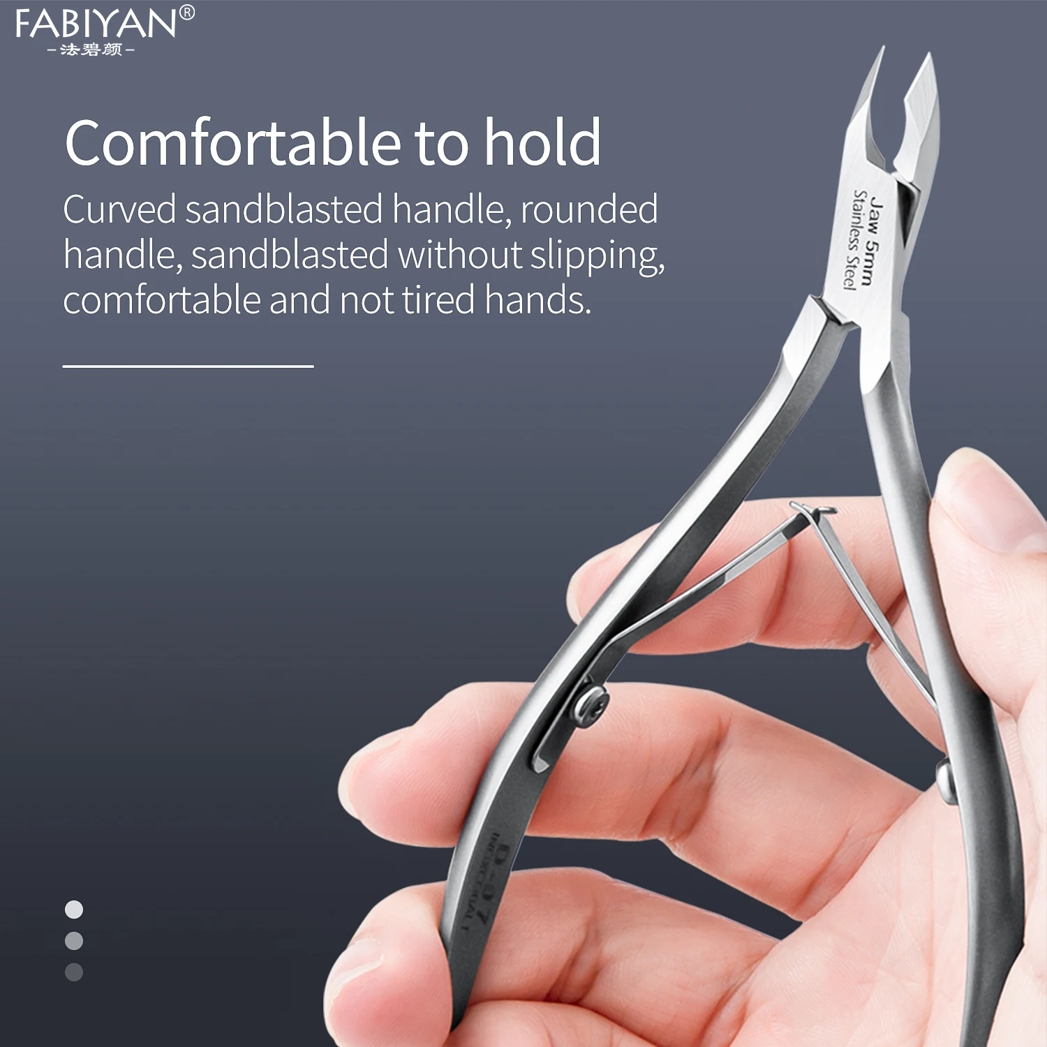 Stainless Steel Cuticle Cutter Fingernail Nail Nippers Scissors Dead Skin Scissors Remover Nail Cuticle Manicure Tools