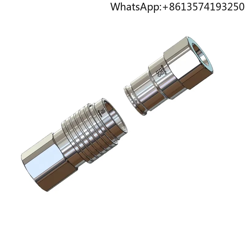 NSS Universal Parker Stainless Steel Quick Coupling NSS-371.NSS-372 Flat Quick Coupling Liquid Cooling Coupling