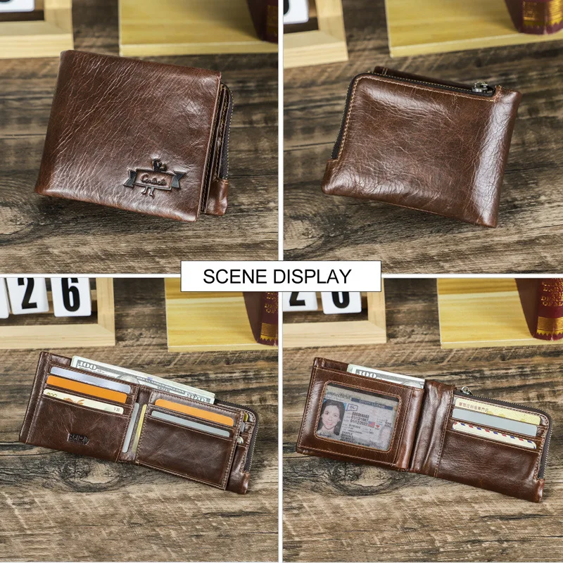 travel-commute-vintage-leather-wallet-for-men-rfid-anti-theft-horizontal-multi-card-slot-color-changing-top-layer-cowhide