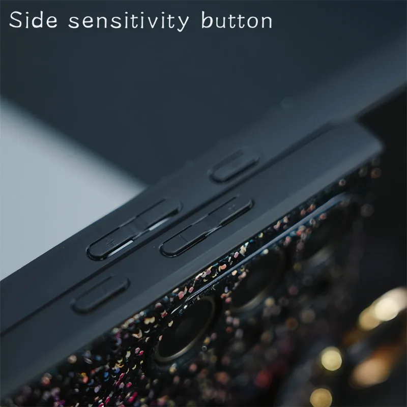 معصمه حلقة بريق تألق قضية الهاتف لسامسونج غالاكسي S24 S23 S22 S21 الترا زائد الوفير الزلزالية واقية قذيفة