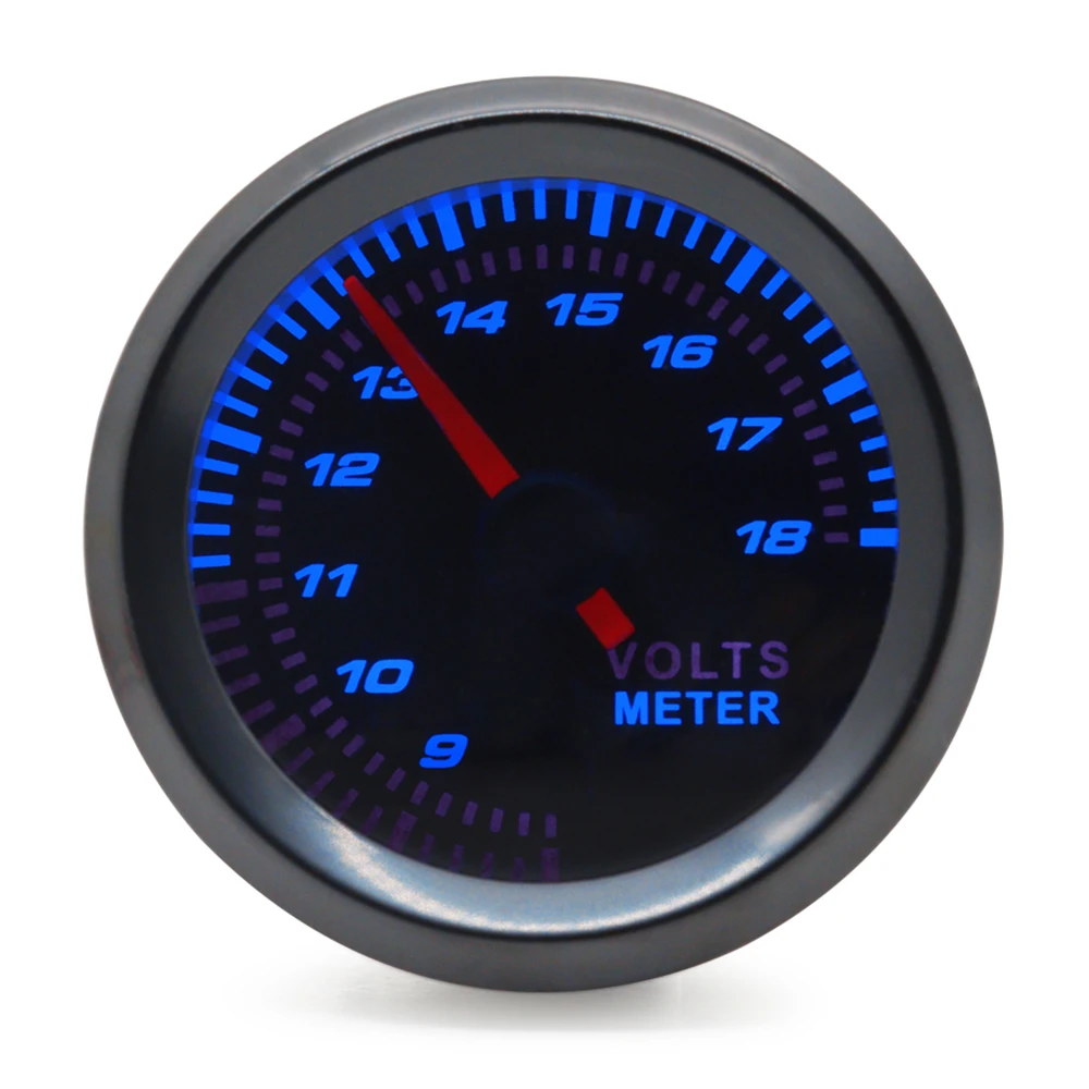 52 mm Boost/Vakuum/Wassertemperatur/Öltemperatur/Ölpresse/Spannung/Drehzahlmesser/Luft-Kraftstoff-Verhältnis/EGT-Messgerät, analoge blaue LED + 52 mm Messgeräte – Detail 24