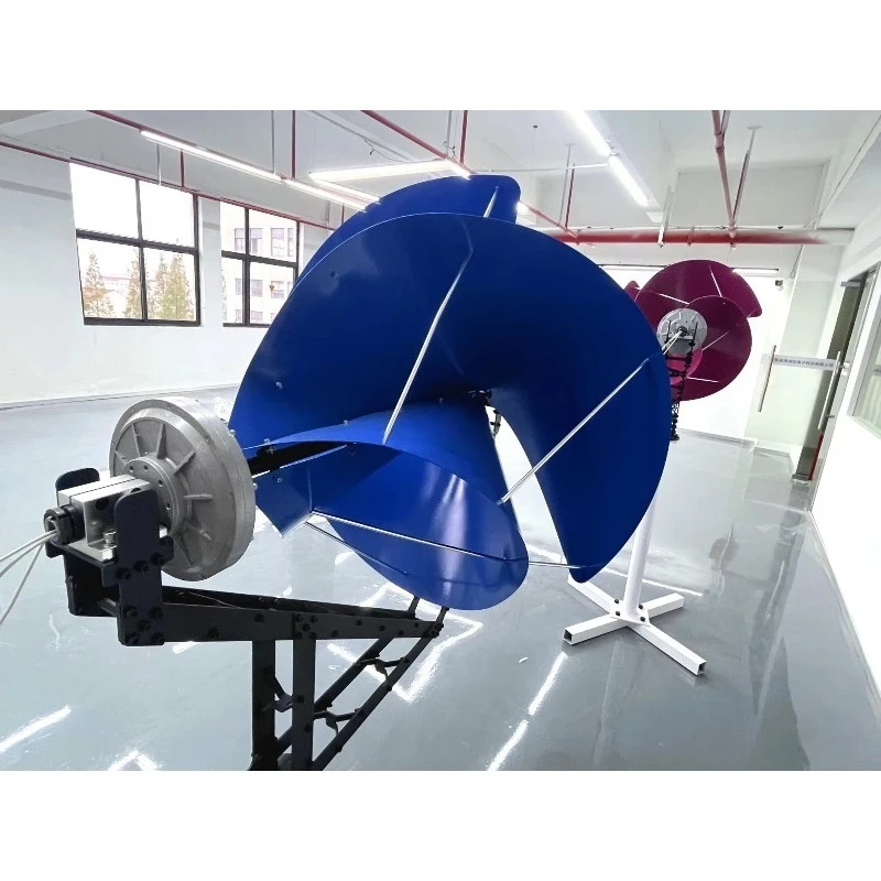 Rely-A1 1KW Archimedes WindMill Turbine Generator 3KW Solar Panel Hybrid On-Grid System for Home Use 12V Output CE