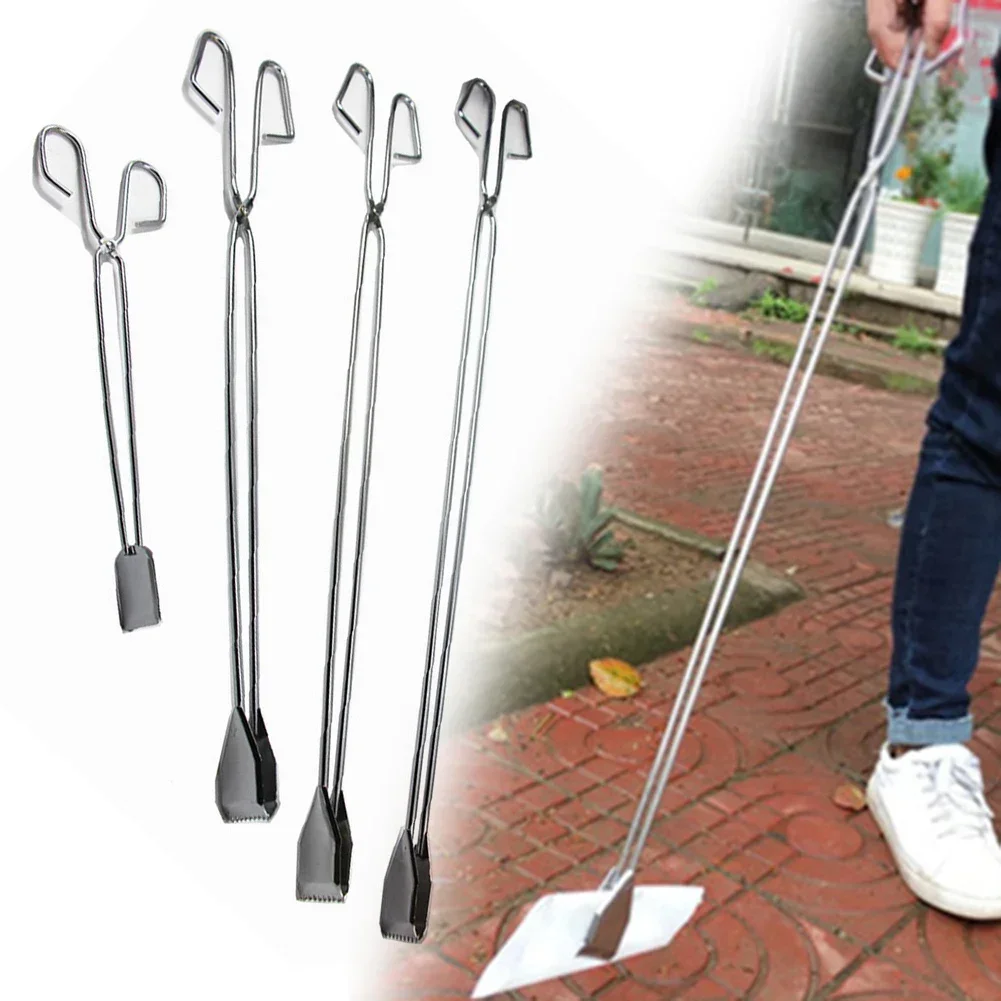 Stainless Steel Pick Up Tools Collapsible Garbage Grabber Gripper Extender Foldable Litter Reachers Pickers Hand Tools