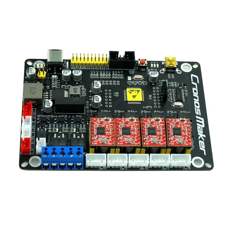 

New GRBL 4 Axis Stepper Motor Controller Control With Offline / 300 / 500W USB Spindle Driver Board For CNC Laser Engraver