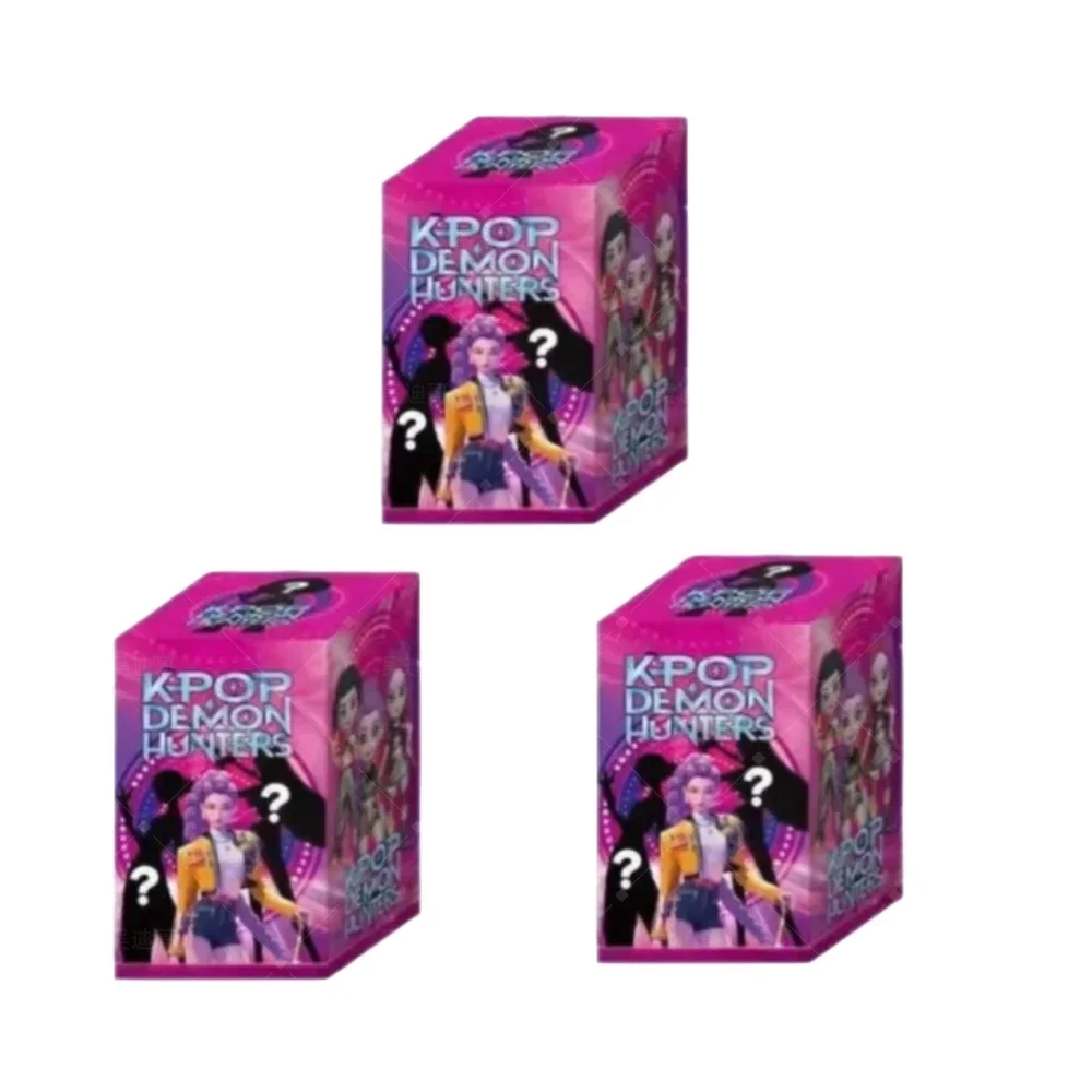 

Anime Kpop Devil Hunter Blind Box Disassembly Fun Blind Bag Small statue Peripheral model Desktop Blind box decoration gift