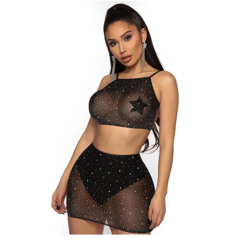 

Sexy Underwear Teddy Outfit Fishnet Stockings Hot Drill Club Body Mujer Hollow Sexy Fishnet Stockings Tights Erotic Lingerie