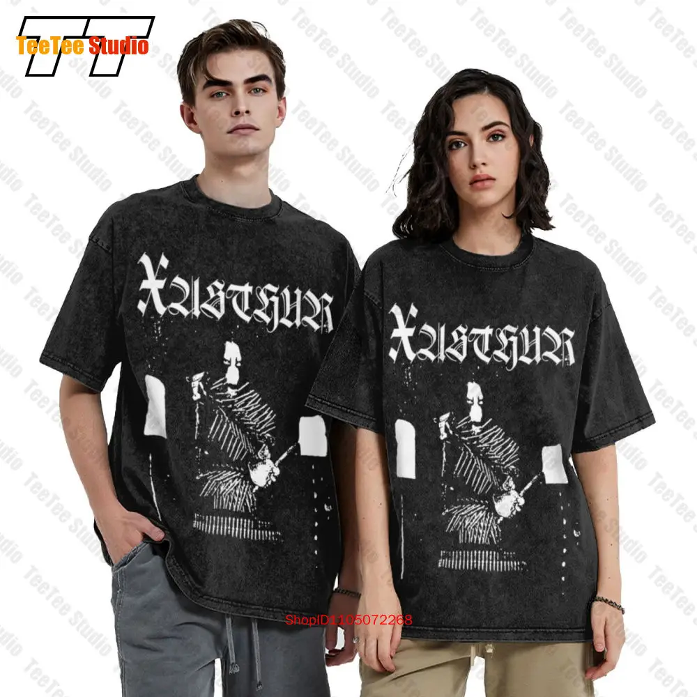 Xasthur Vintage Oversized T-Shirt Leviathan Weakling Crebain Von O765