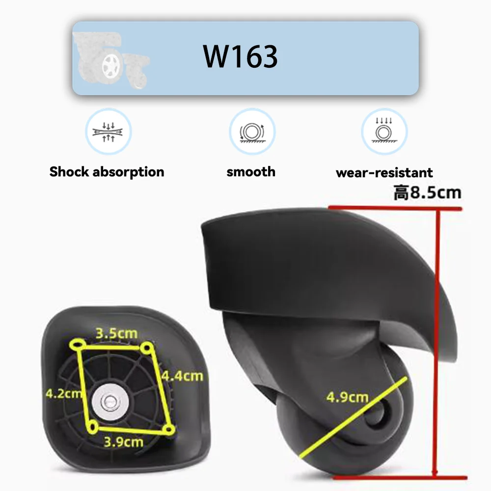 

W163 универсальное колесо, тяговый стержень, дорожное колесо