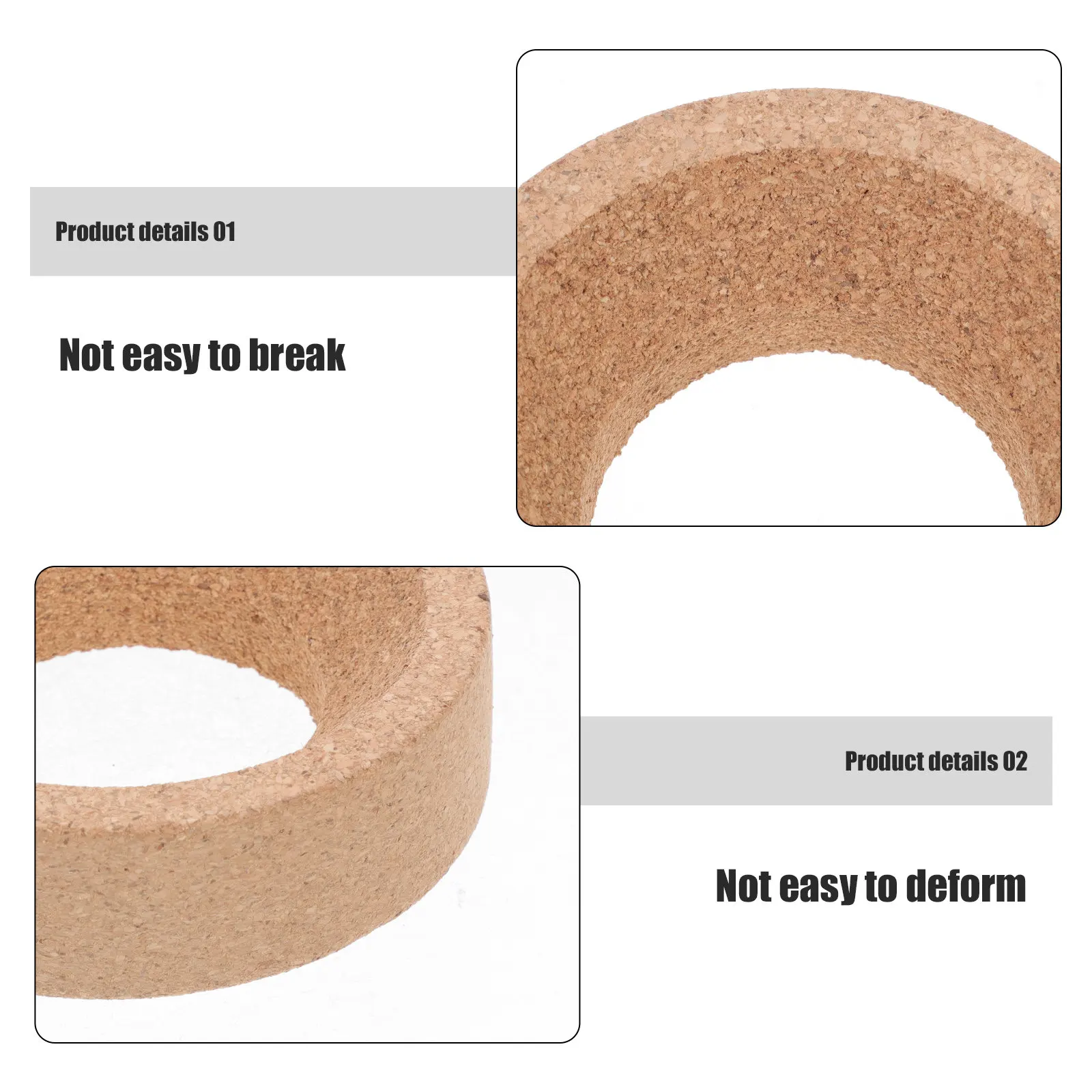 Cork Flask Stand for Round Bottom Flasks Laboratory Supplies Antislip Cushioning Protection Lab Flask Support Cork Ring Holder view 5