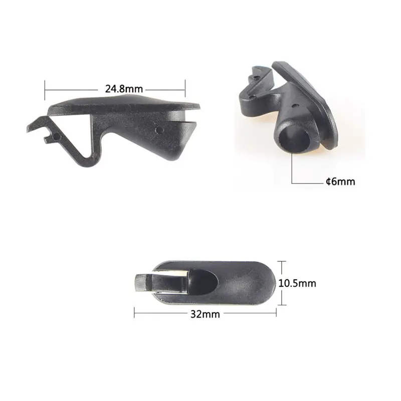 3 قطعة 3.5 مللي متر \ 6 مللي متر الدراجة الداخلية خط ثقب التوصيل Derailleur/الفرامل التوصيل الطريق الإطار توصيل الرصاص حلقة #4