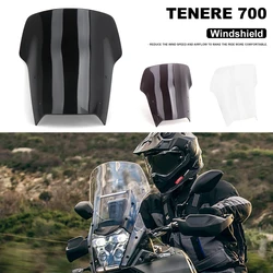For Yamaha Tenere 700 Tenere700 TENERE tenere 700 2021 2022 2023 2024 Motorcycle Black/Smoky/Transparent Windshield Windscreen