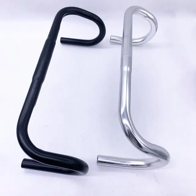 Kolarskie kierownice wyścigowe ze stopu aluminium w stylu vintage Kierownica wyścigowa 420 mm Akcesoria do kierownicy Części kierownicy rowerowej
