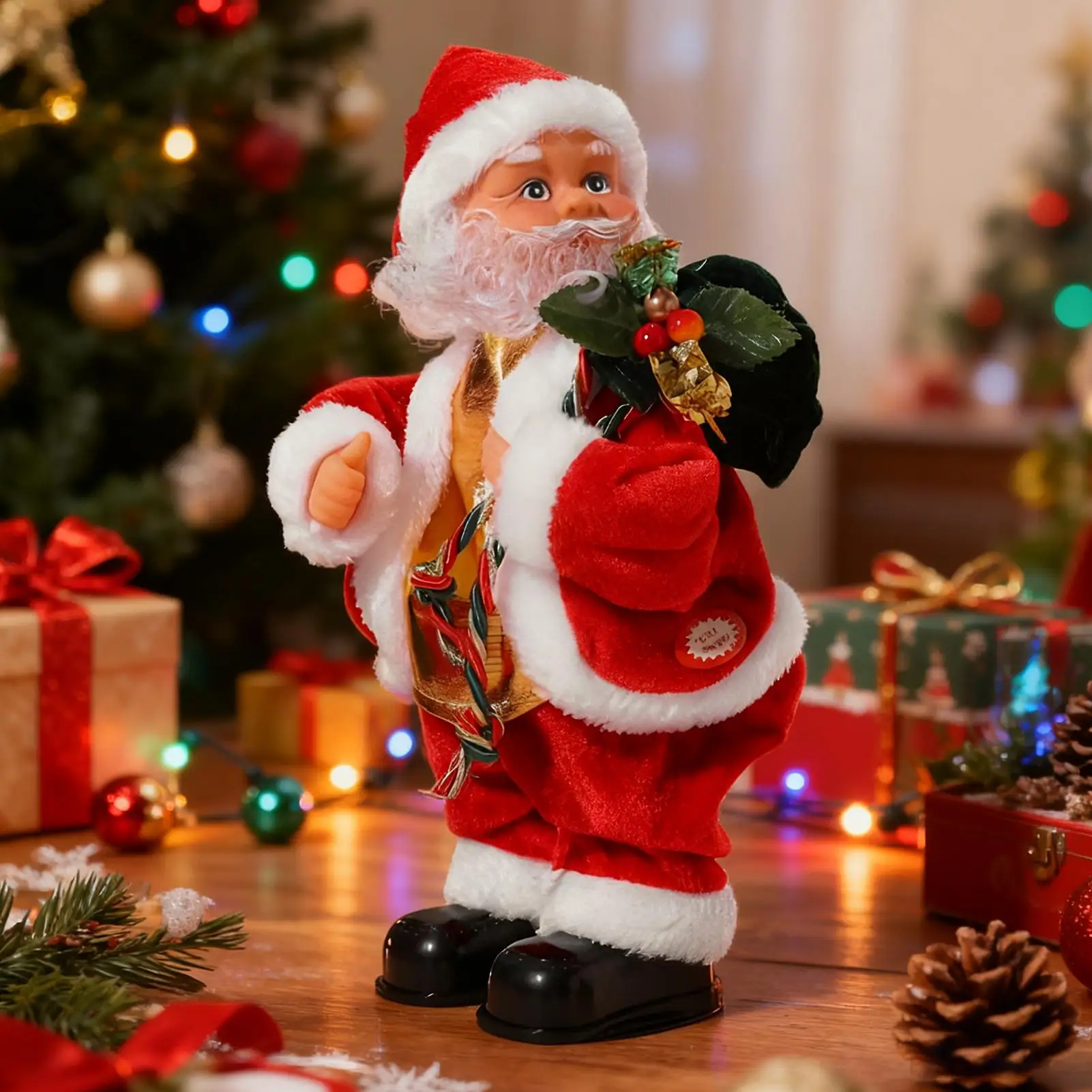 Dansende Kerstman Elektrische Muzikale Pop Heupen Schudden Zingen Dansen Kerstman Voor Volwassenen Tieners Home Decor Kinderkamer Winterfestival