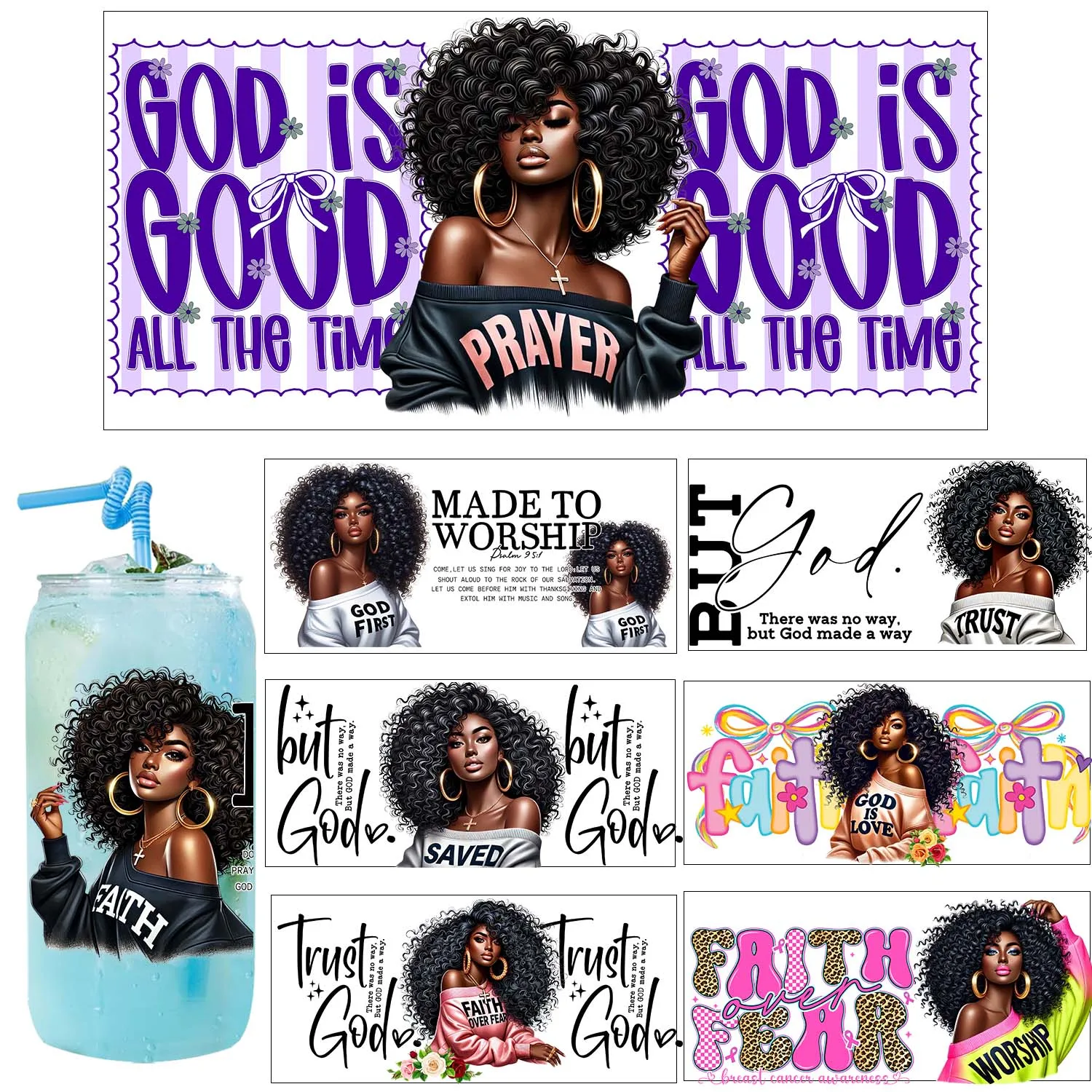 Black Girl Afro Sty…