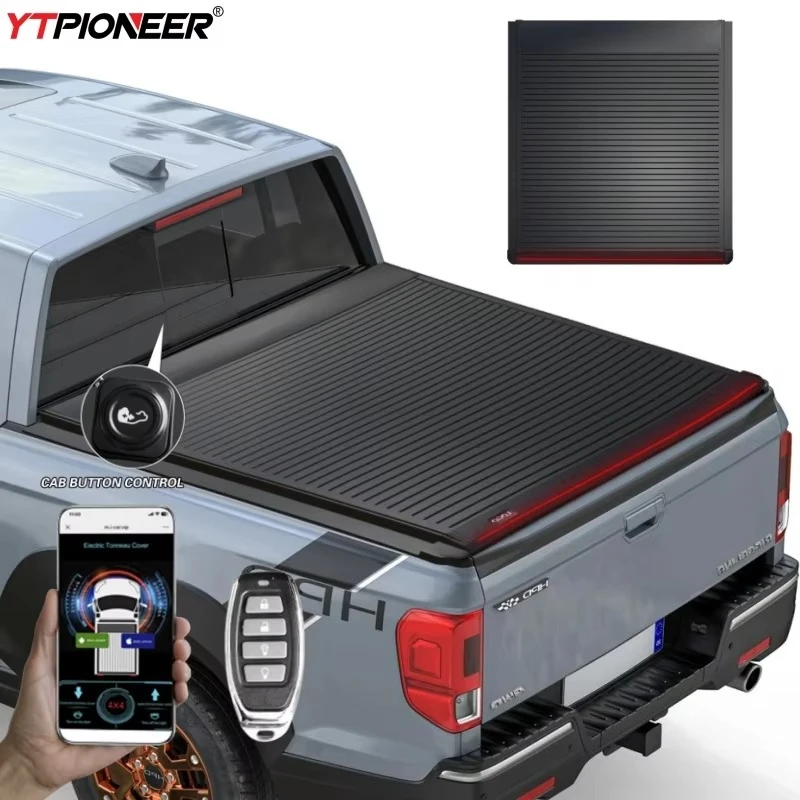 

Aluminum Hard Retractable Rolling Back Tonneau Cover Pickup Truck Bed Cover For Honda Ridgeline 2012 2023