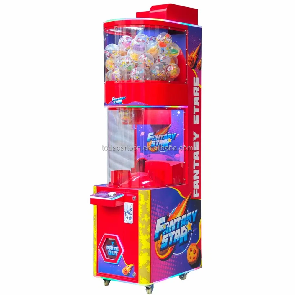 

Capsule Game Machine Catch Capsule Toy Red Blue White Gashapon Machine