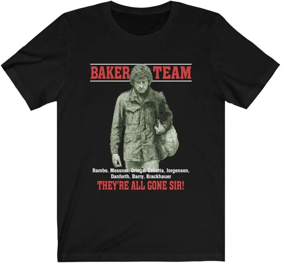 Mod.13 John Rambo First Blood Vietnam War Veteran Soldier Baker Team Acorralado  T-Shirt