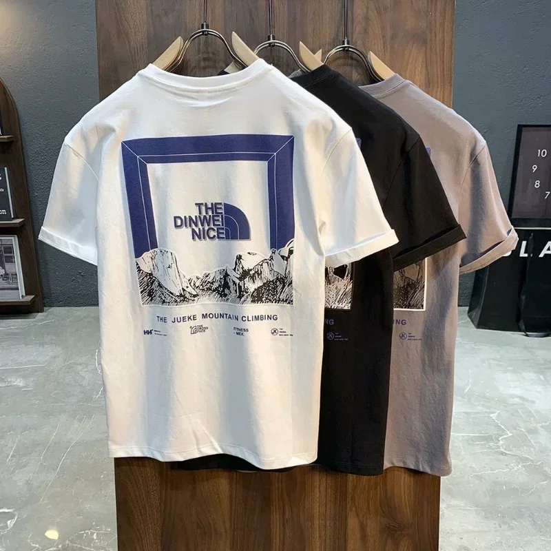 The Dinwei Nice Men Clothing  Graphic T Shirts  T Shirt  Oversized T Shirt  Off White  Anime Clothes  Mens T Shirts