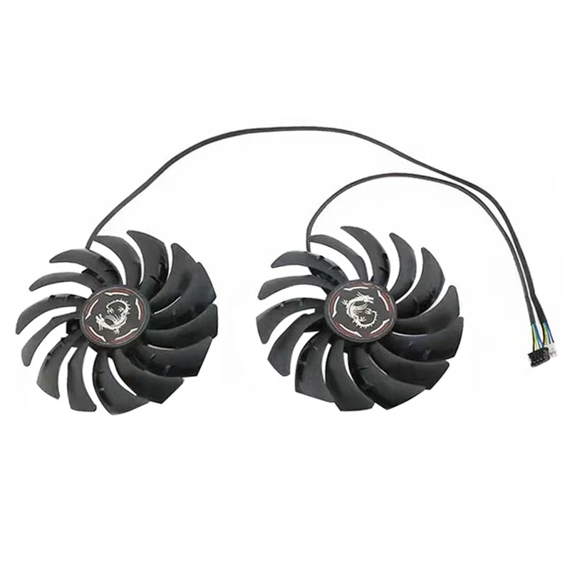 95MM PLD10010S12HH RTX2070 Video Card Fan For MSI GeForce RTX 2070 GAMING-X-8G Graphics Card Replacement Fan