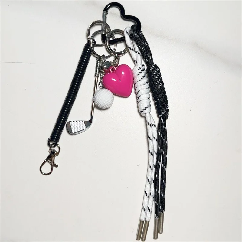 

2025 оригинальная Парижская мода miu соответствующего цвета, сумка из веревки для скалолазания, очаровательная мультяшная кукла, подвеска для ключей, сумка, подвеска, подарки для вечеринки