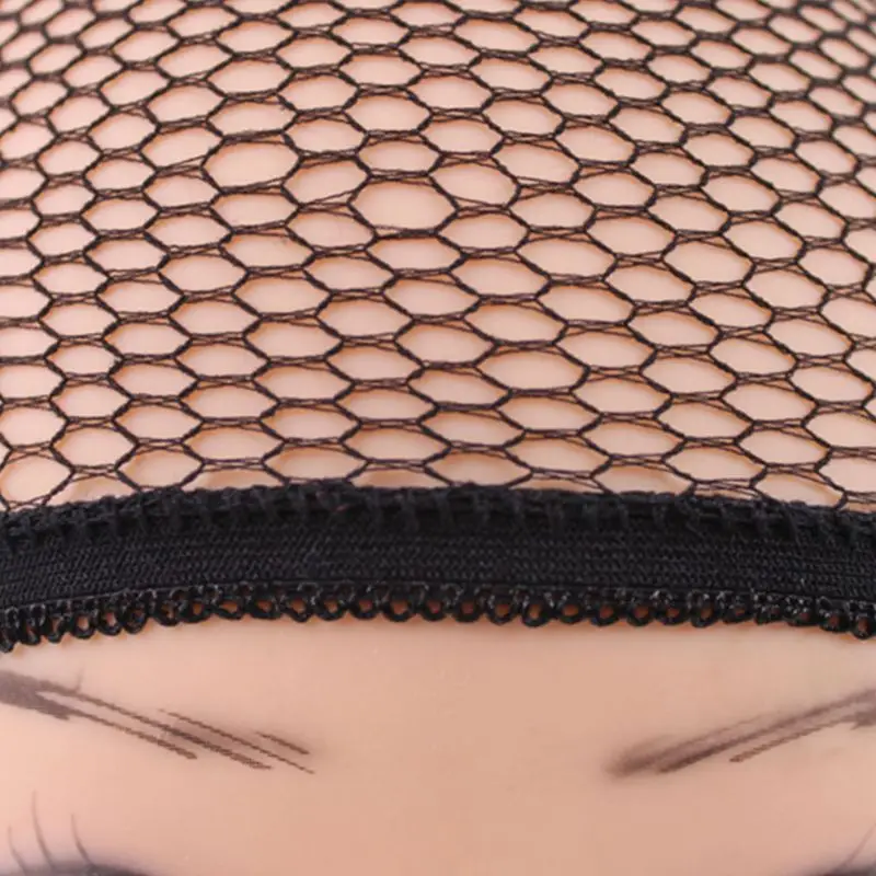 Weave Mesh Elastic Hood Black Stretchy Fishnet Snood Hat Hair Accessory