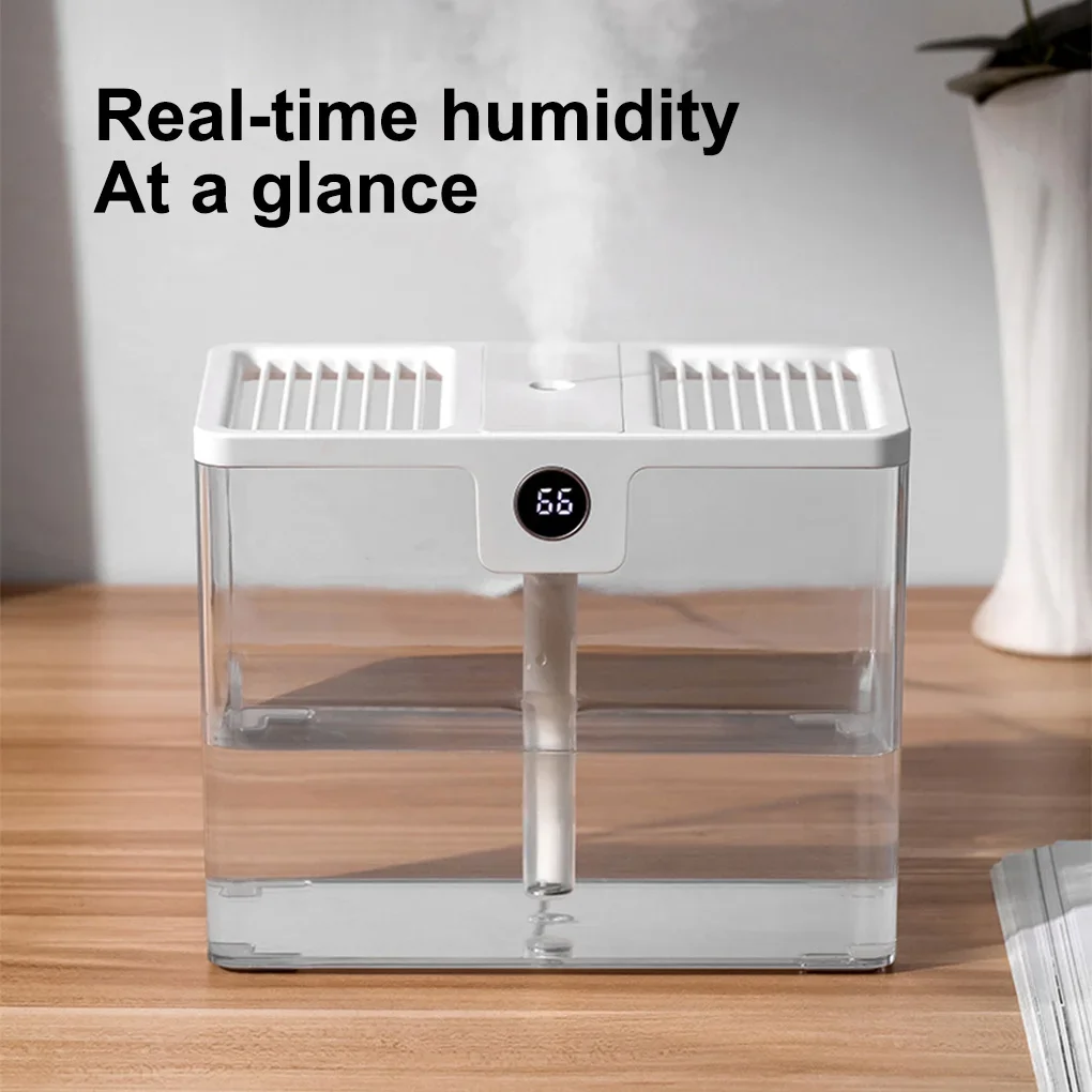 Large Capacity Diffuser with Hygrometer Bedroom Humidify Display Electronic Mist Maker 1.5L Air Humidifier