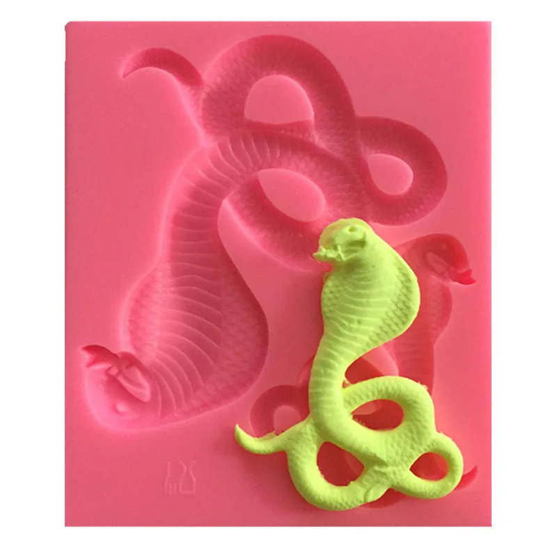 Snake Cooking Tools Chocolate Silicone Mold For Baking Fondant Of Cake Decorating Candy Sugar Kitchen Accessories