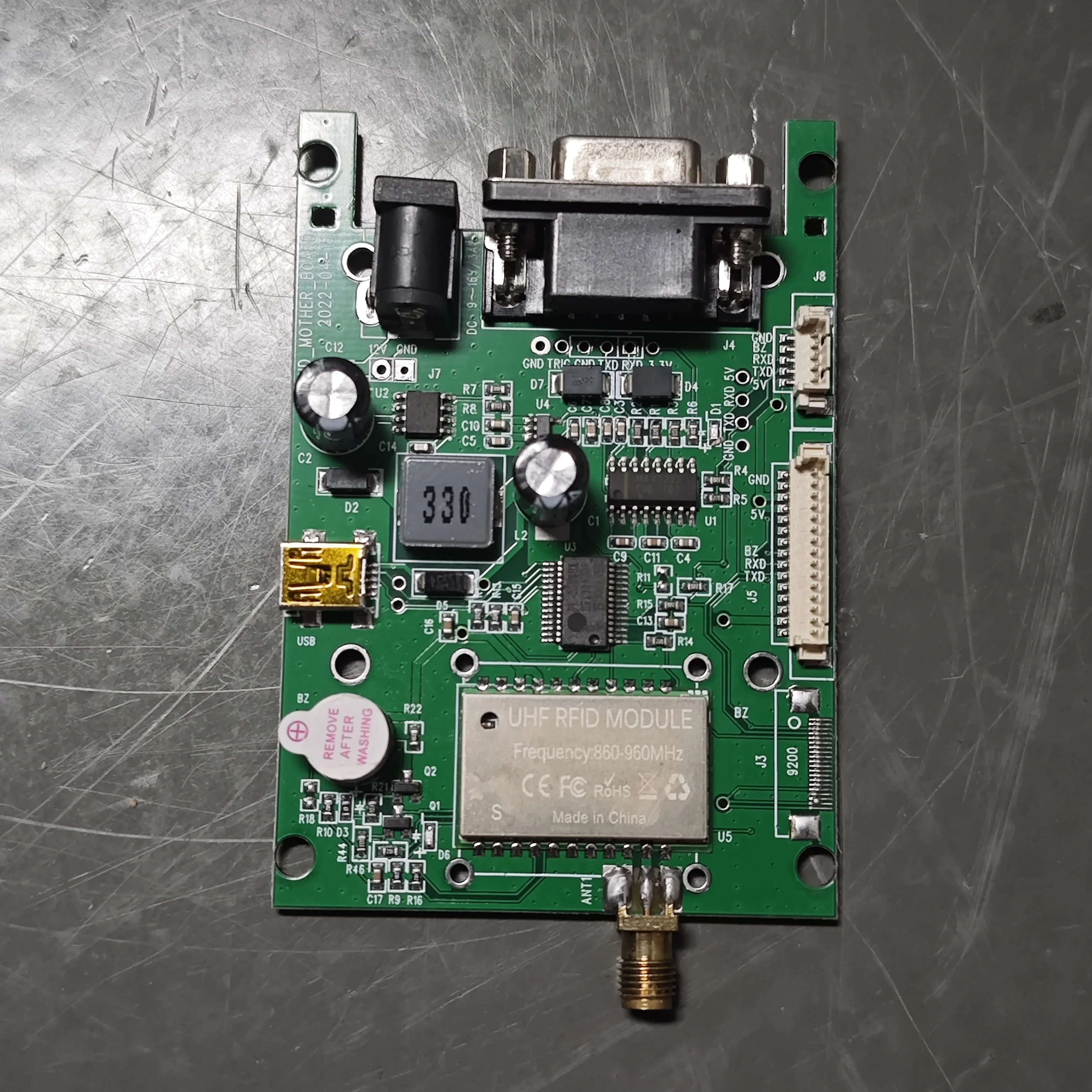 Étiquettes de graveur UHF 860-960Mhz TTL232, Interface USB, Module de lecteur RFID 1 port pour Arduino Raspberry