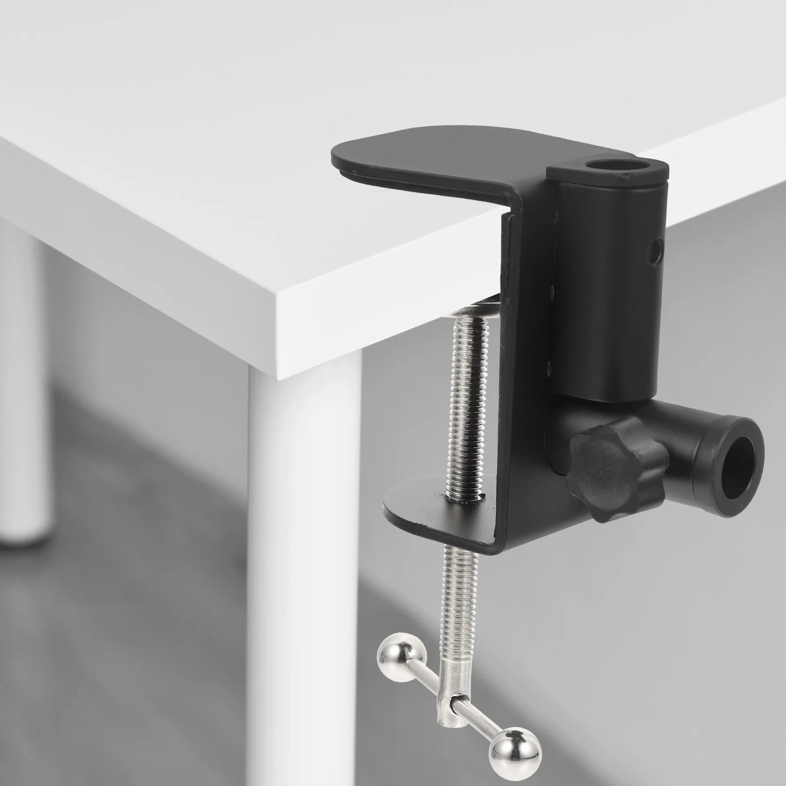 

Adjustable Desk Clamp for Table Lamp and Microphone Stand Heavy Duty Mount with Protective Pads Multi-Functional Table Mount