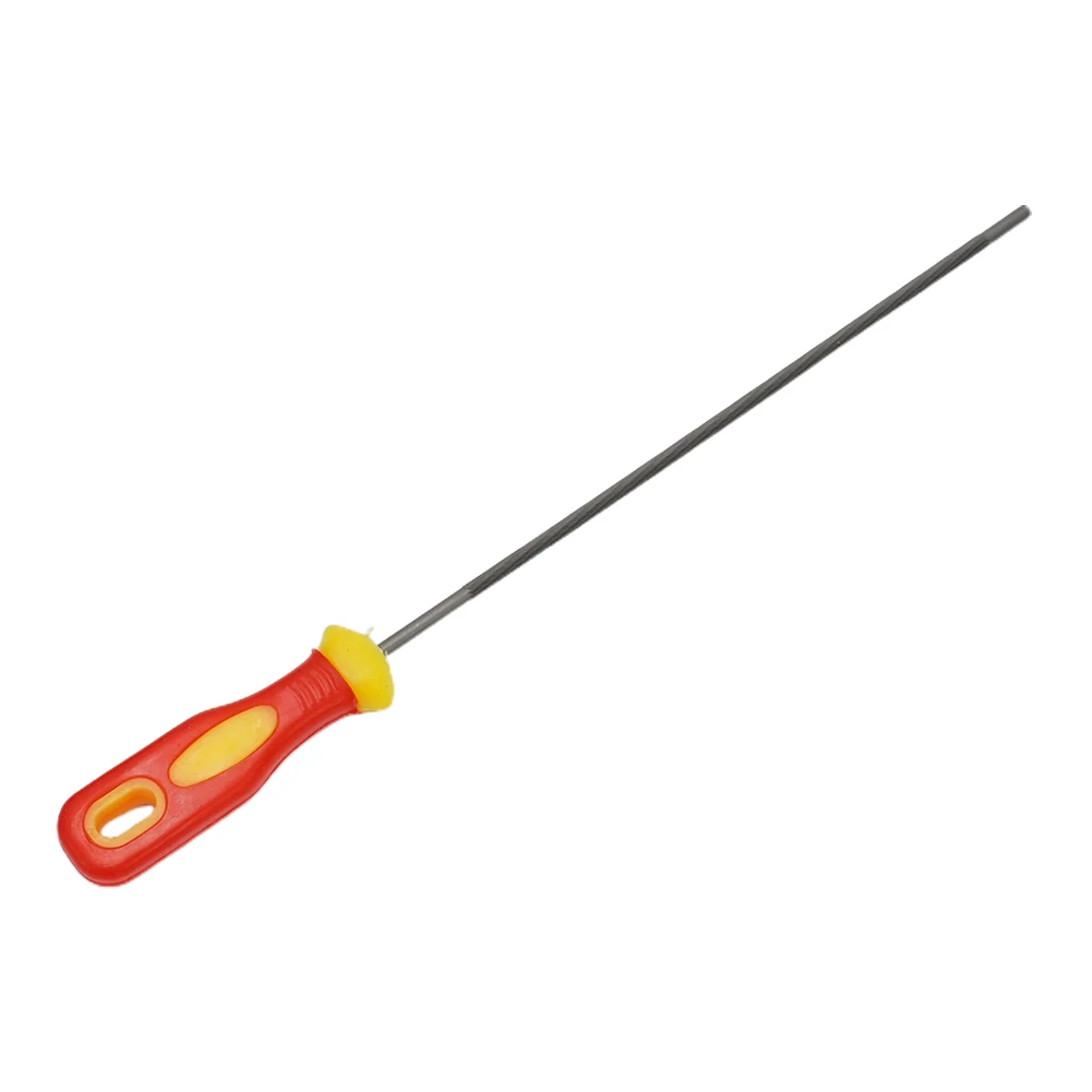 

Files Chainsaw Files 4/4.8/5.5mm Chain Files Chainsaw Saw Plastic Handle Round Sharpener For Woodwork Chainsaw