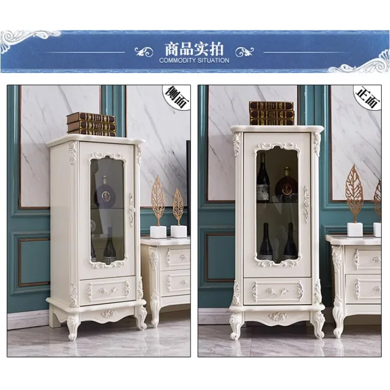 European-style small wine cabinet living room small apartment TV cabinet side wine cabinet dining room wine cabinet household