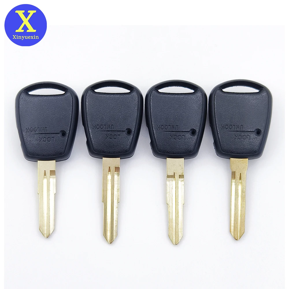 Xinyuexin Car Key Shell for Hyundai ILoad IMax Getz Accent for Kia Rio Picanto Carens 1 Button Side Blank Remote Key 2 Pcs/lot