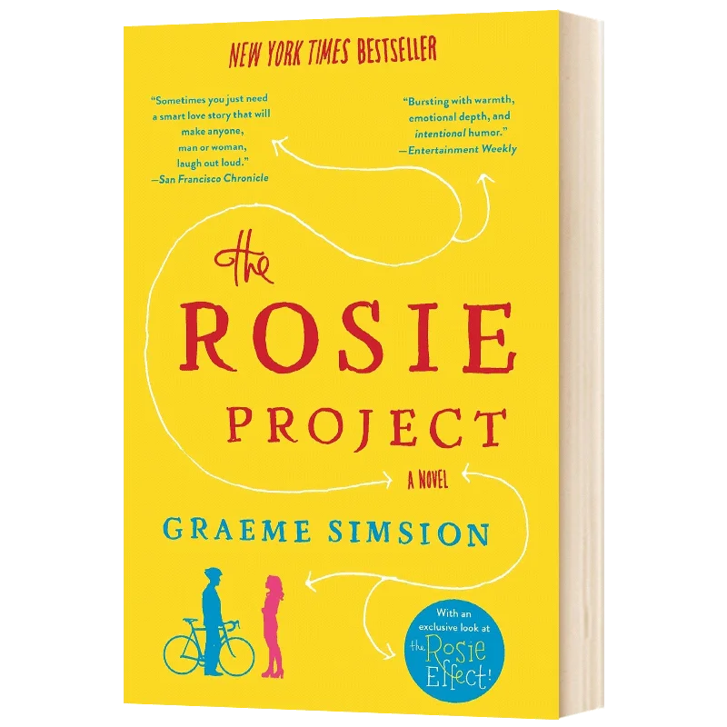 

The Rosie Project, Teen English in books story, Humor Comedy novels 9781476729091