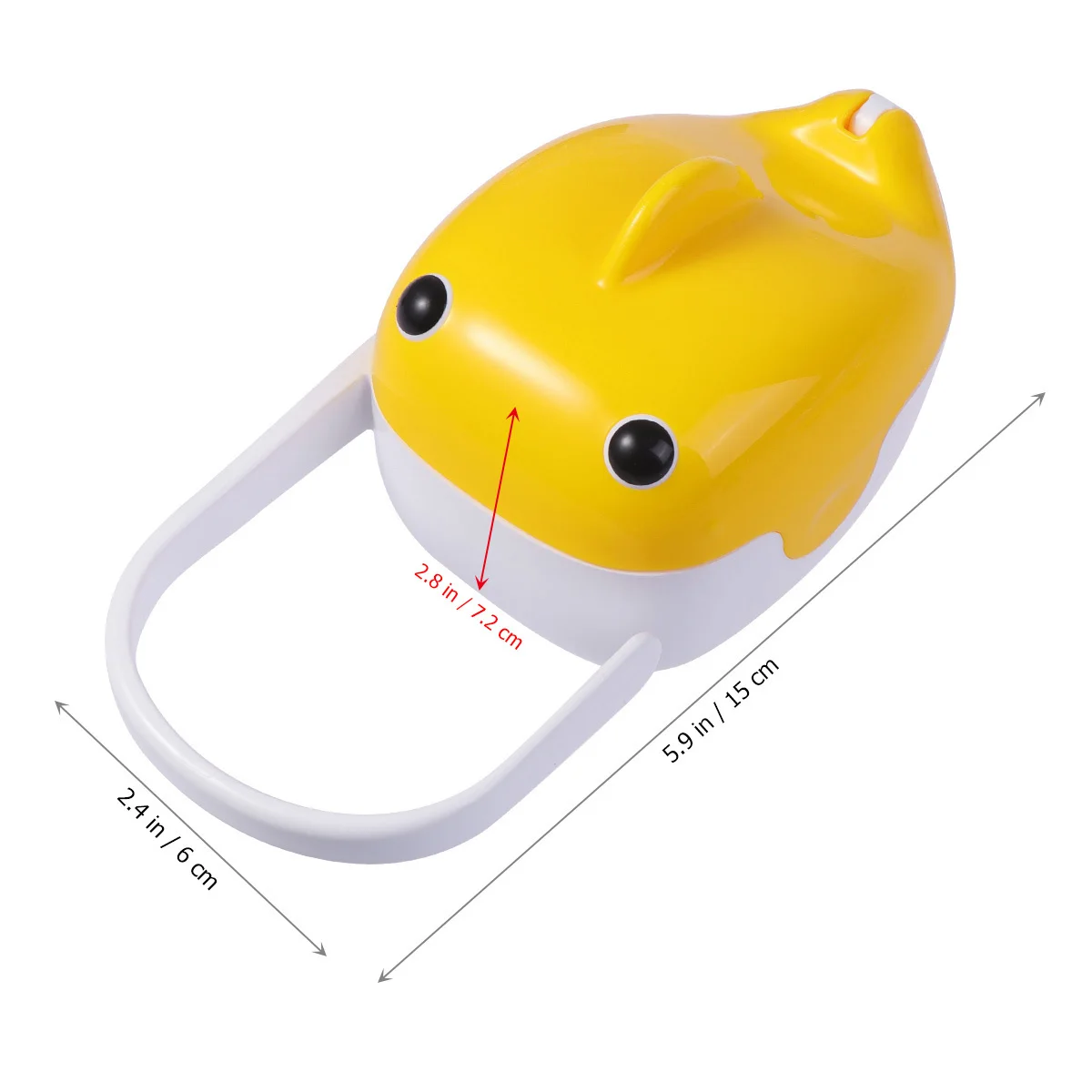 

Large Capacity Whale Baby Pacifier Case Durable Safe PP Material Portable Pacifier Holder for Travel Outdoor Storage