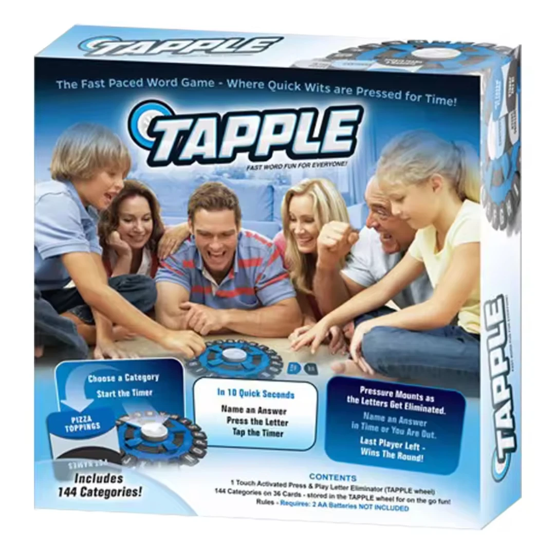 Board Game Basta Spanish Version Thinking Game Fast-paced Family Gathering Letters Toys English Games Version Quick Thinkinggame