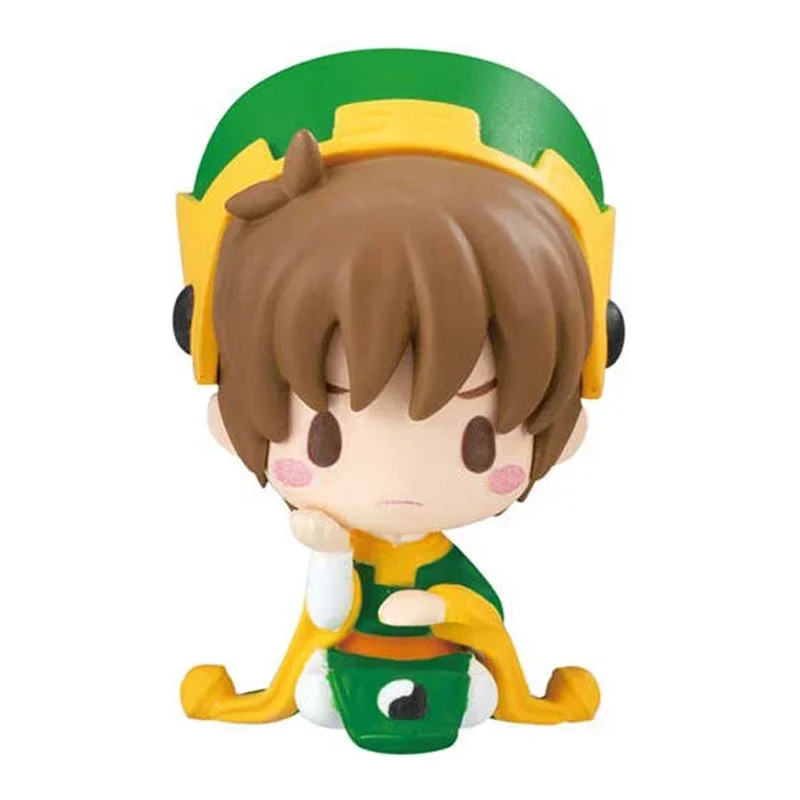 Bandai kapsuła zabawki Captor Sakura Cute Kawaii Kinomoto Sakura Li Syaoran figurka Anime zabawki zbierają ozdoby prezenty