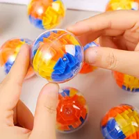 1PC Mini Fun Ball Maze Educational Toys Kids Birthday Party Favors Parent-Child Games Gift Bags Pinata Fillers Boys Girls Prizes