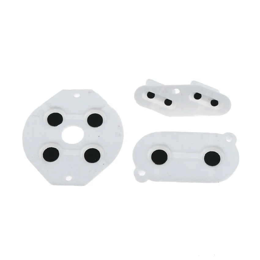 JCD Cho Gameboy Advance GB Silicone Hướng Hoạt Động Chính AB Chéo D-Pad Nút Cao Su Dẫn Điện