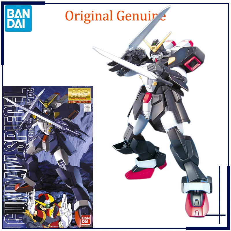 

Original GenuineMG 1/100 Mobile Fighter G Gundam GF13-021NG Gundam Spiegel Bandai Anime Model Toys Action Figure Gifts