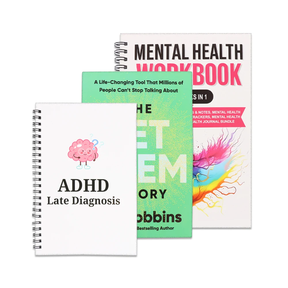 

Three-piece relaxation guide and patience practice notebook: Regaining confidence notebook, I can take good care of myself