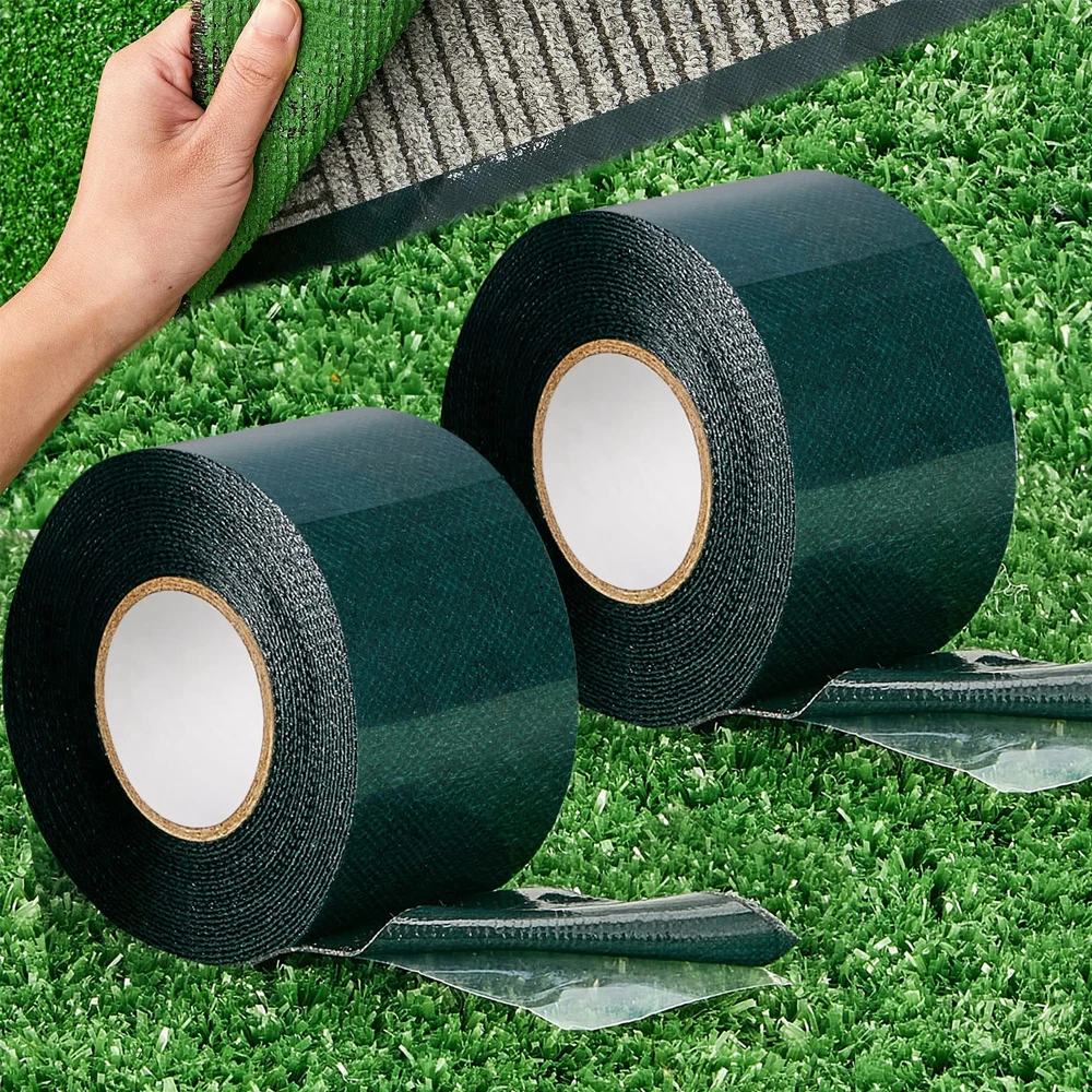 Artificial Grass Turf Self Adhesive Seam Tape High Viscosity Repair Tape for Lawn  Garden Carpet Simulation Grass Connection