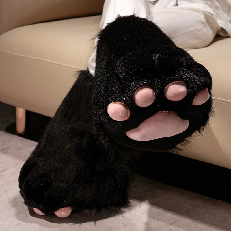 Cosplay Accessories Paw Gloves Shoes Furry Wearable Wing Beat Rabbit Cat Boots Cute Fluffy Animal Manga Party Cos Costume Gift