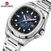 .NAVIFORCE New Design Men Automatic Date Display Wristwatch Luxury Sport watches for men 3ATM Waterpoof Clocks Relogio Masculino