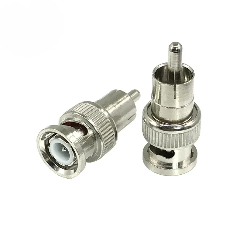 Surveillance video BNC male to lotus head conversion head bnc male to AV male head Q9 to rca adapter 1pcs