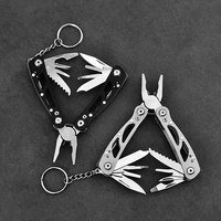 Stainless Steel Plier Portable Multitool Folding Plier Knife Outdoor EDC Camping Pocket Knife Multifunction Screwdriver HandTool