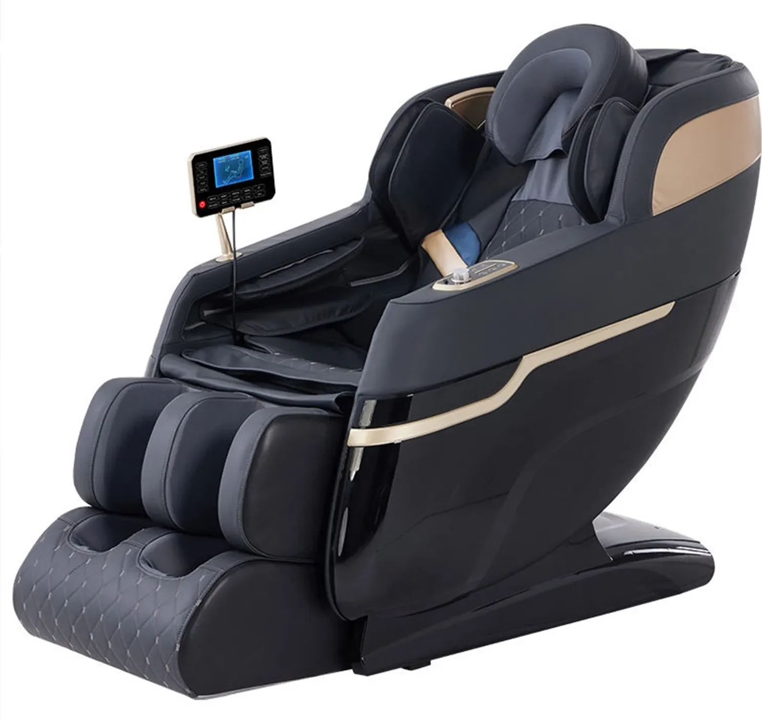 C124 2024 Cadeira de massagem moderna Integra 3D Massagem completa de corpo com recurso de gravidade zero Cadeira de massagem