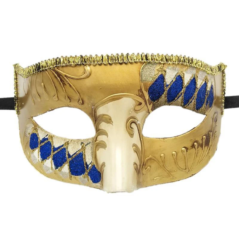 Masque MasTim Ade à carreaux multicolores vintage pour hommes et femmes, accessoires de Rhadulte, Halloween, carnaval, fête de Pâques, cosplay, noir, mode